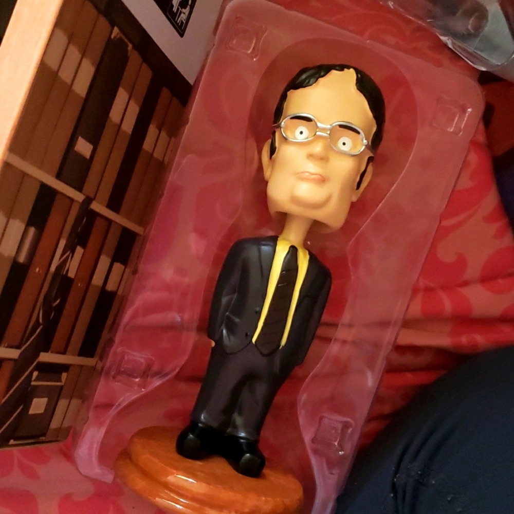 The Office Dwight Schrute Bobblehead Figure  Box Gift